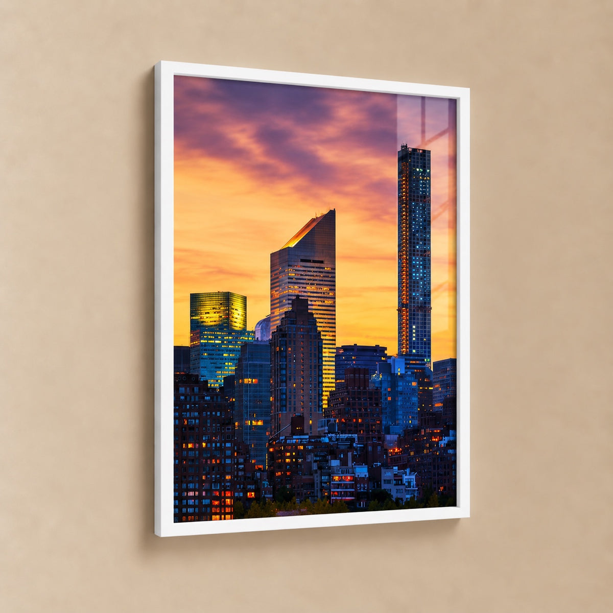 Постер NYC Golden Hour