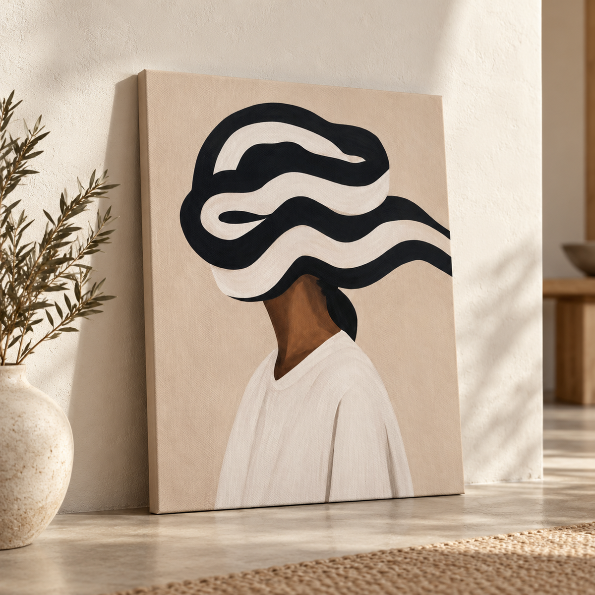ONYX (2) — leaning canvas