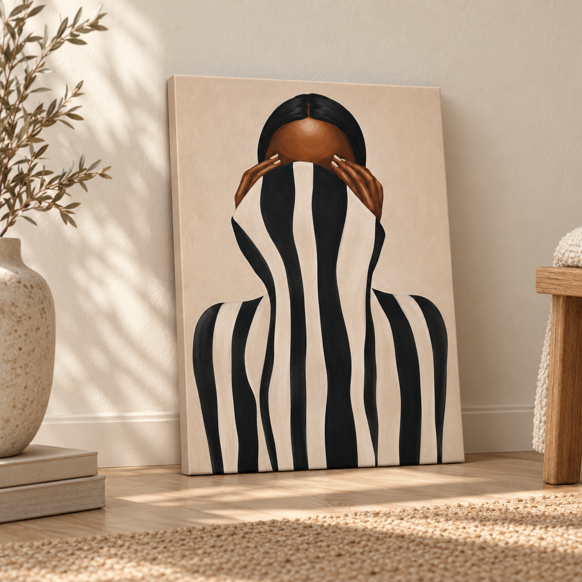 ONYX (3) — leaning canvas
