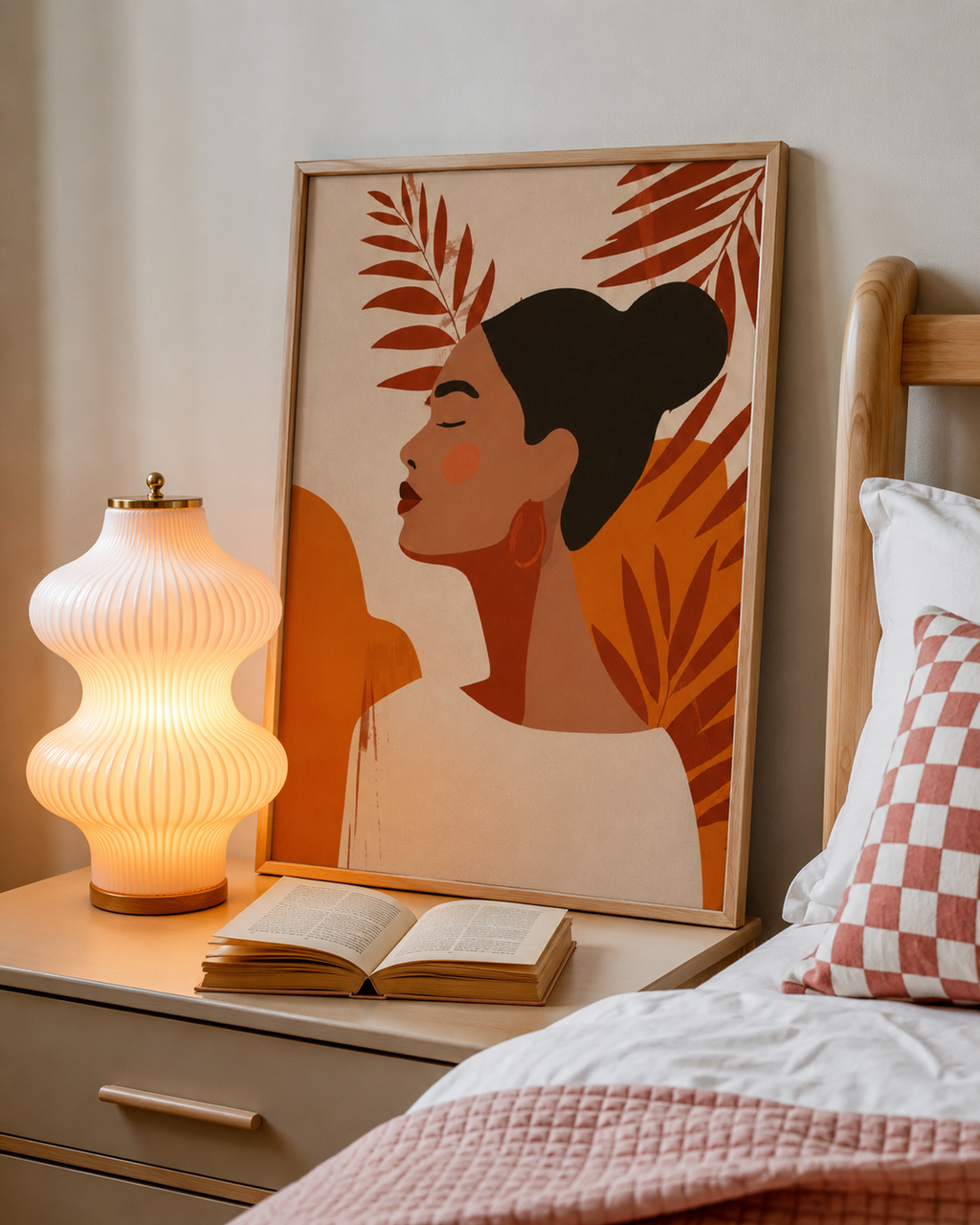 EL Frames modern abstract wall art print