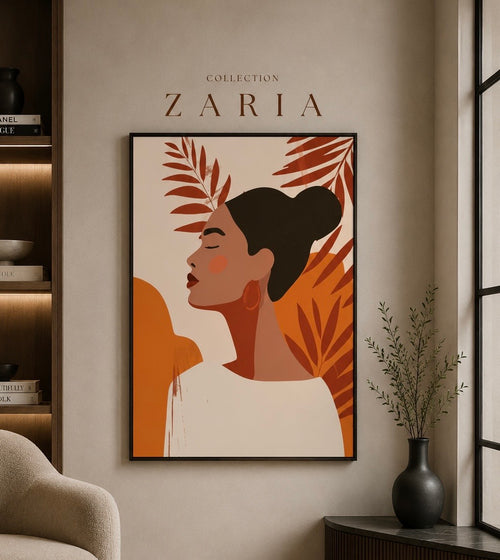 EL Frames modern abstract wall art print