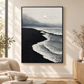 Постер Quiet Tide – черна рамка