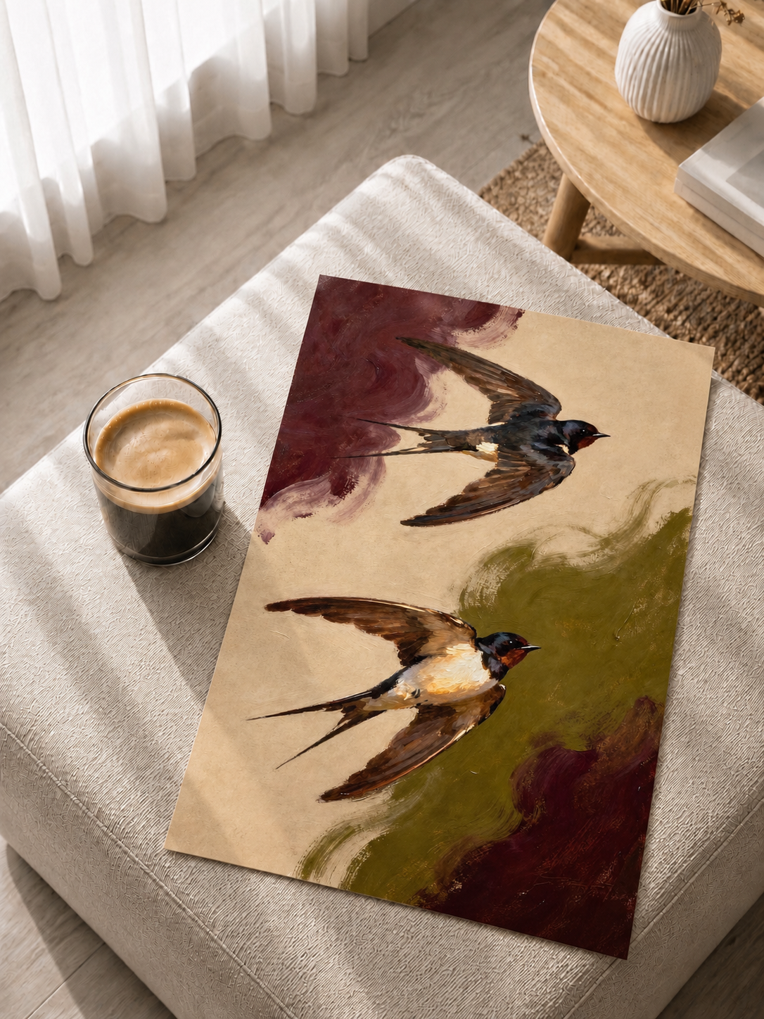 Постер Swallows – без рамка, легнало положение